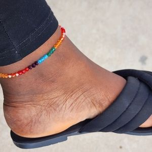 Anklet, ankle bracelet, feet jewelry